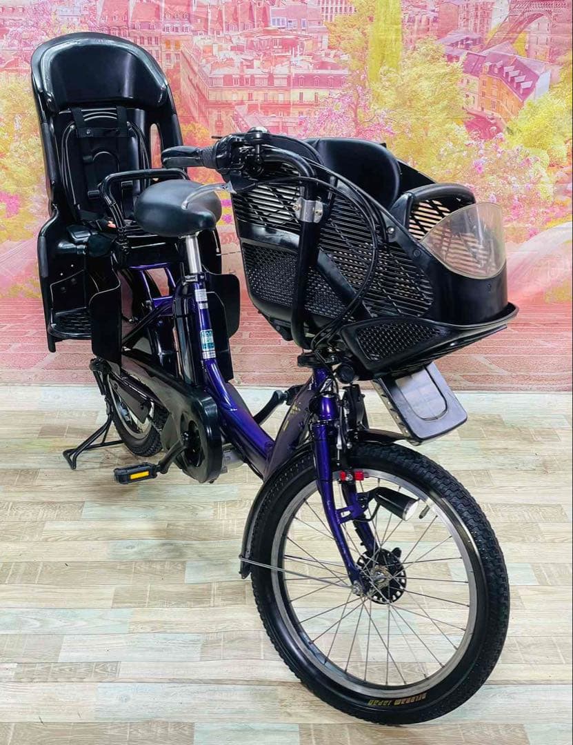 K2778 電動自転車ブリヂストン アンジェリーノ 子供乗せ 20インチ送料無料