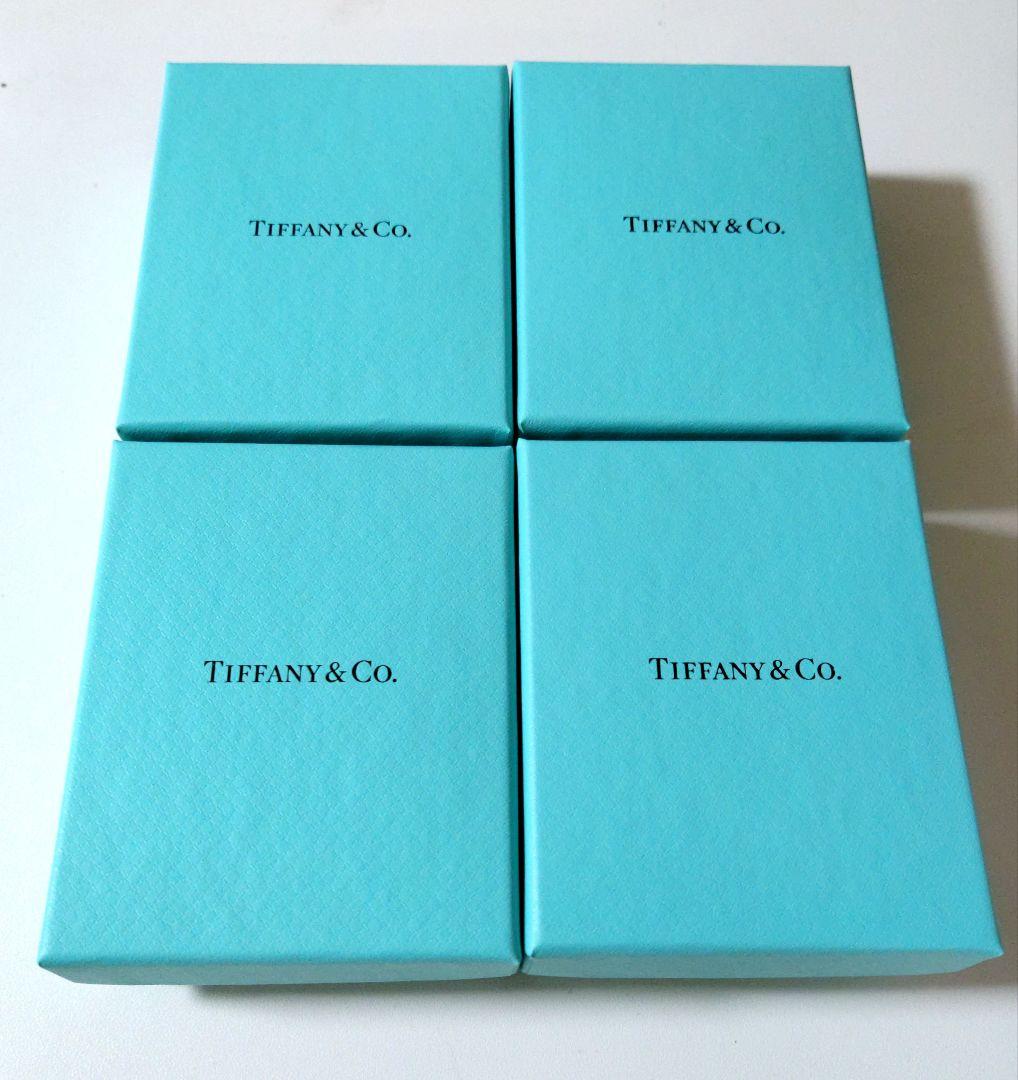 ♥新品未使用♥現行品 ティファニー空箱 Tiffanyギフトボックス 4個セット