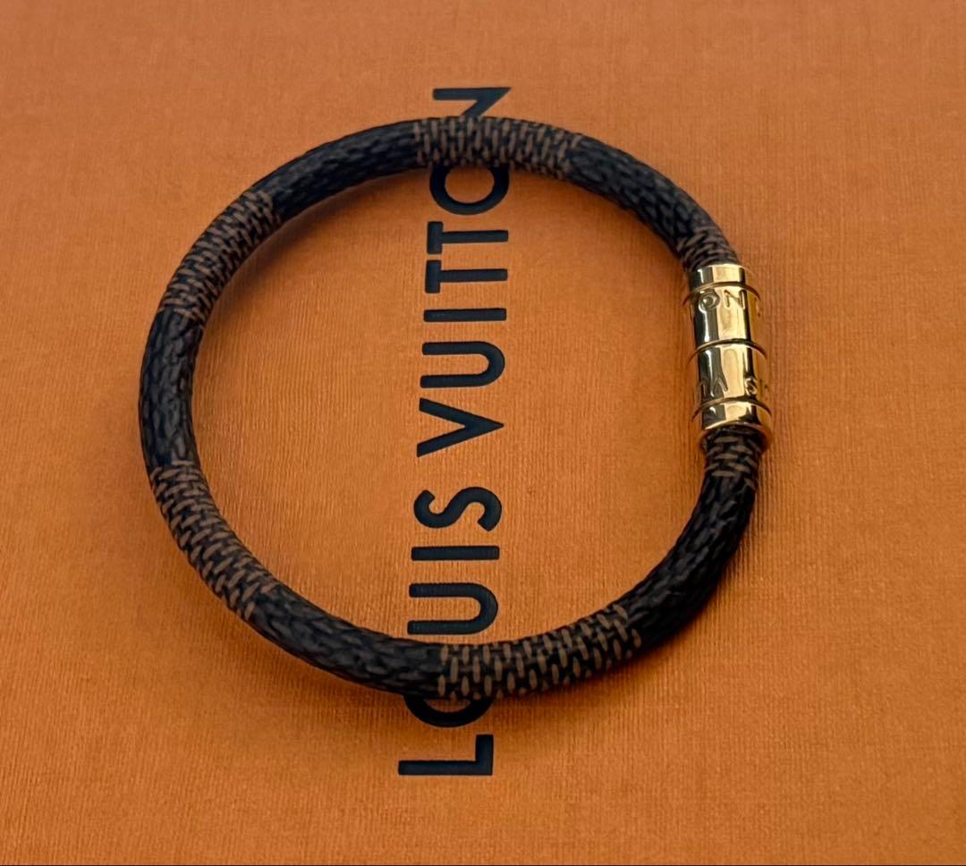 ✨極美品✨ ルイヴィトン ダミエ ブレスレット ブラスレ・キープイットM6139