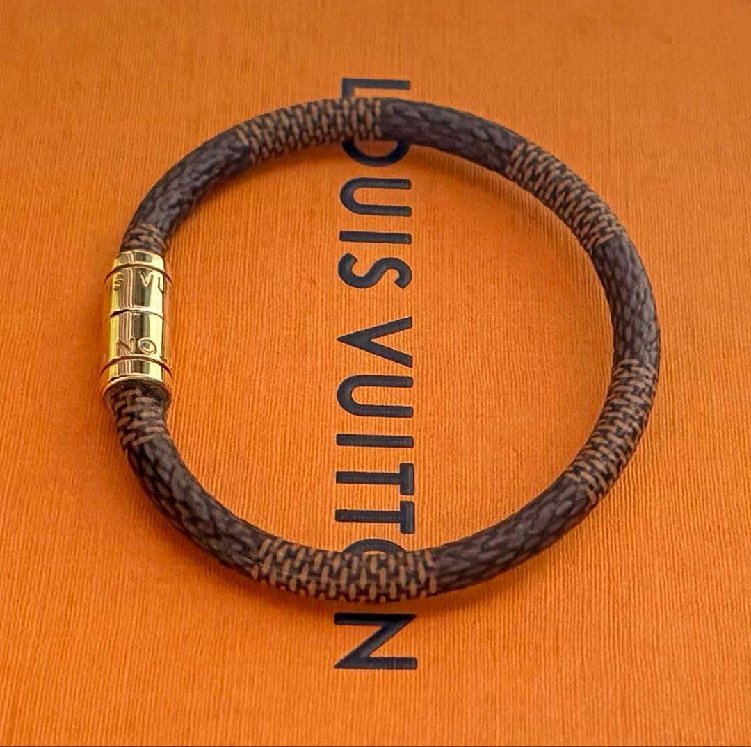 ✨極美品✨ ルイヴィトン ダミエ ブレスレット ブラスレ・キープイットM6139