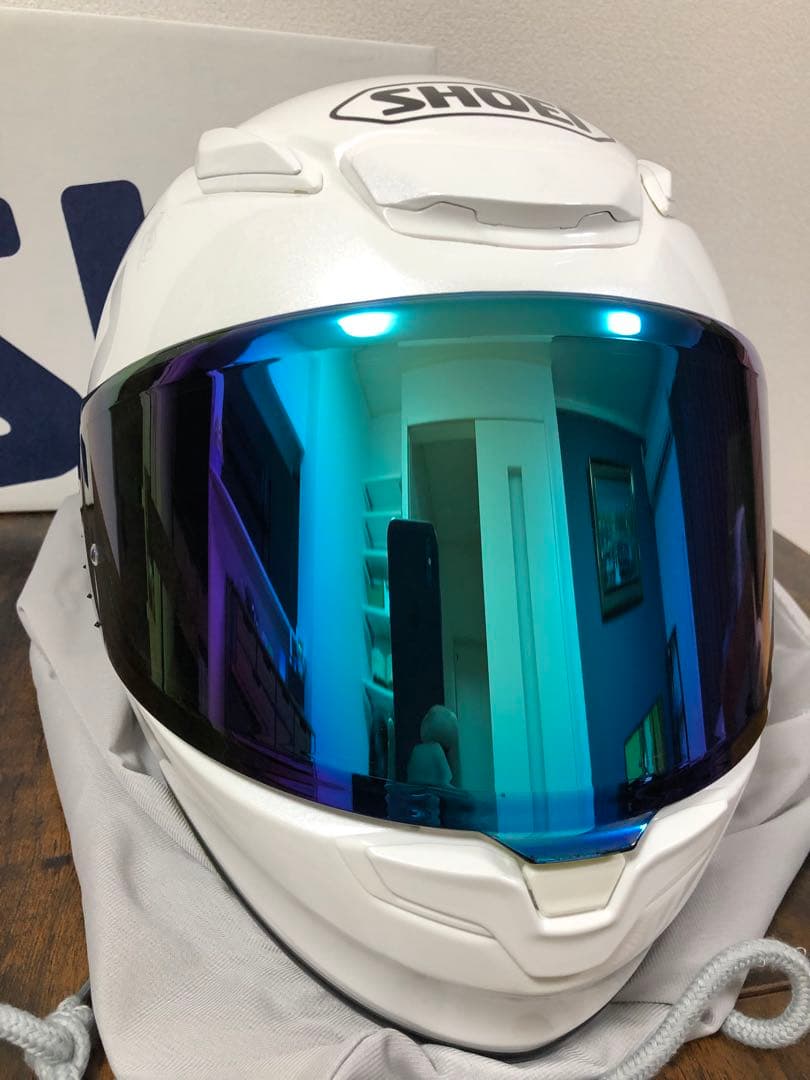 SHOEI Z-8 フルフェイスヘルメット ルミナスホワイト Mサイズ