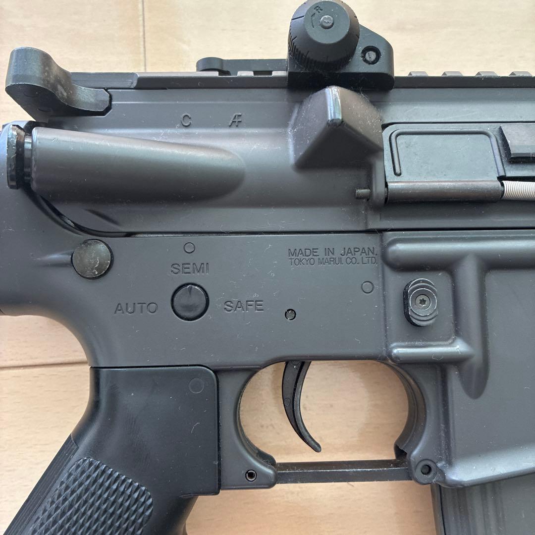 東京マルイ M4A1 CARBINE 電動ガン マガジン2本 充電器付 中古品