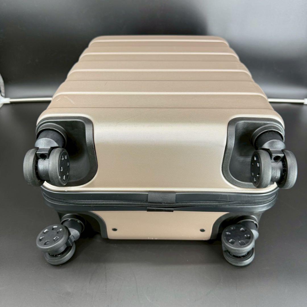 無印良品 MUJI バーを自由に調節できるハードキャリーケース 35L 機内