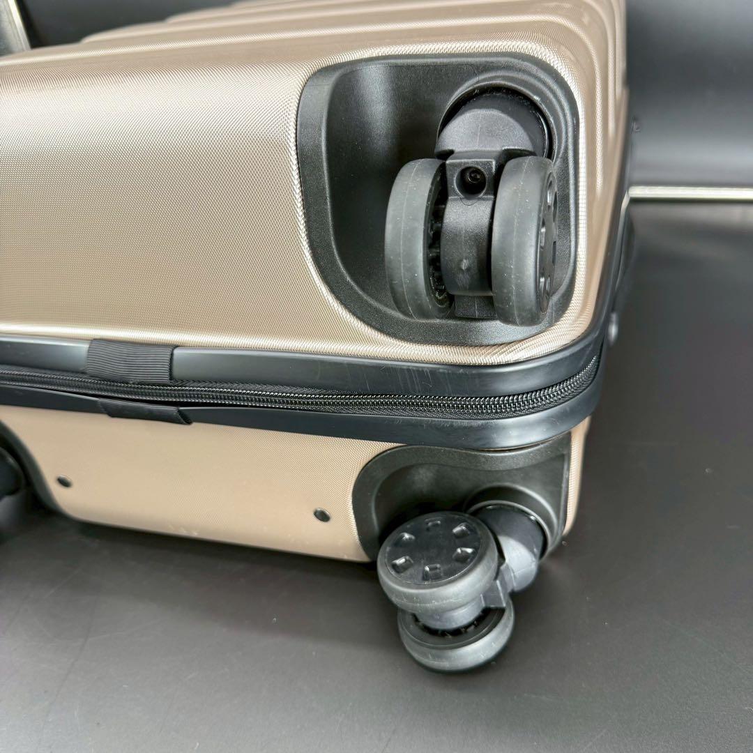 無印良品 MUJI バーを自由に調節できるハードキャリーケース 35L 機内