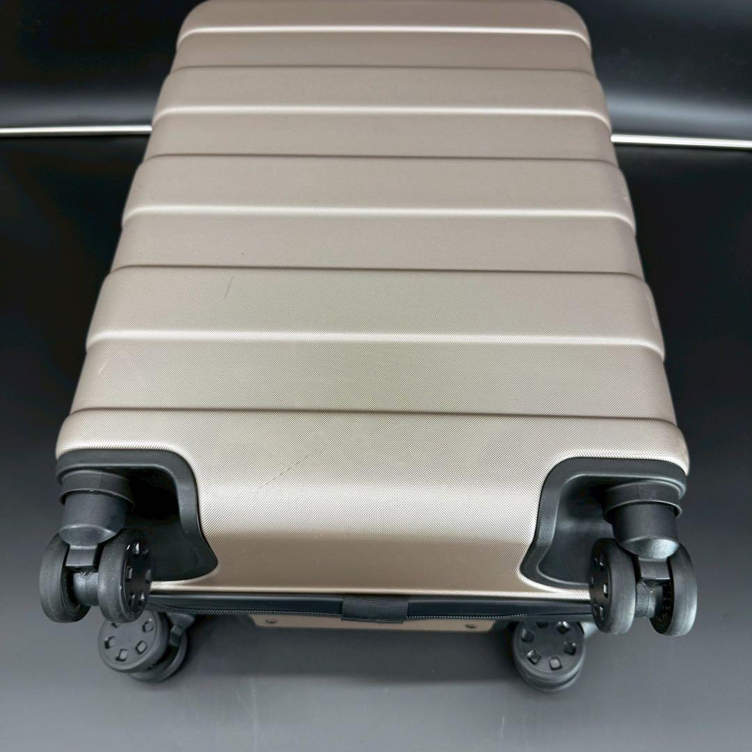 無印良品 MUJI バーを自由に調節できるハードキャリーケース 35L 機内