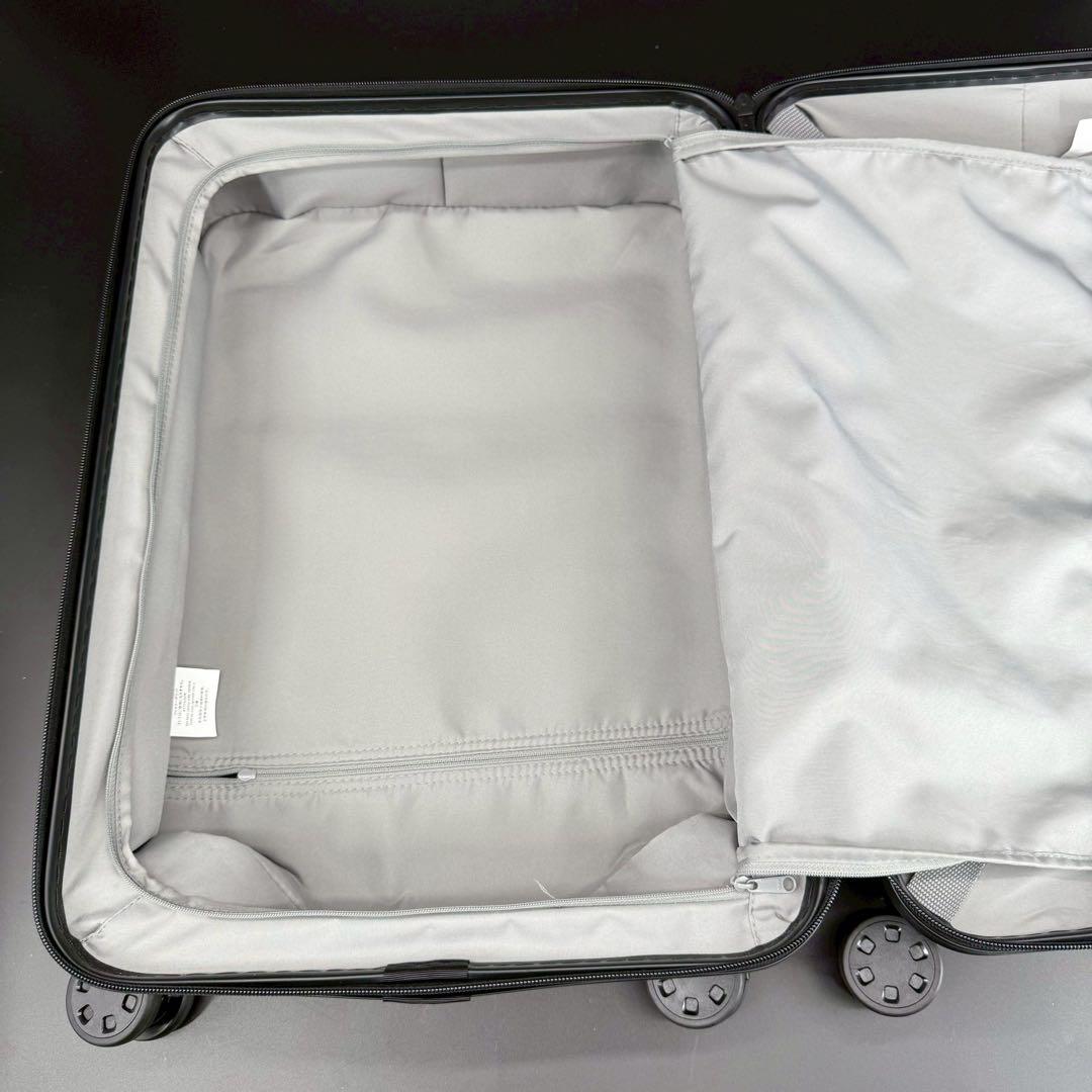無印良品 MUJI バーを自由に調節できるハードキャリーケース 35L 機内