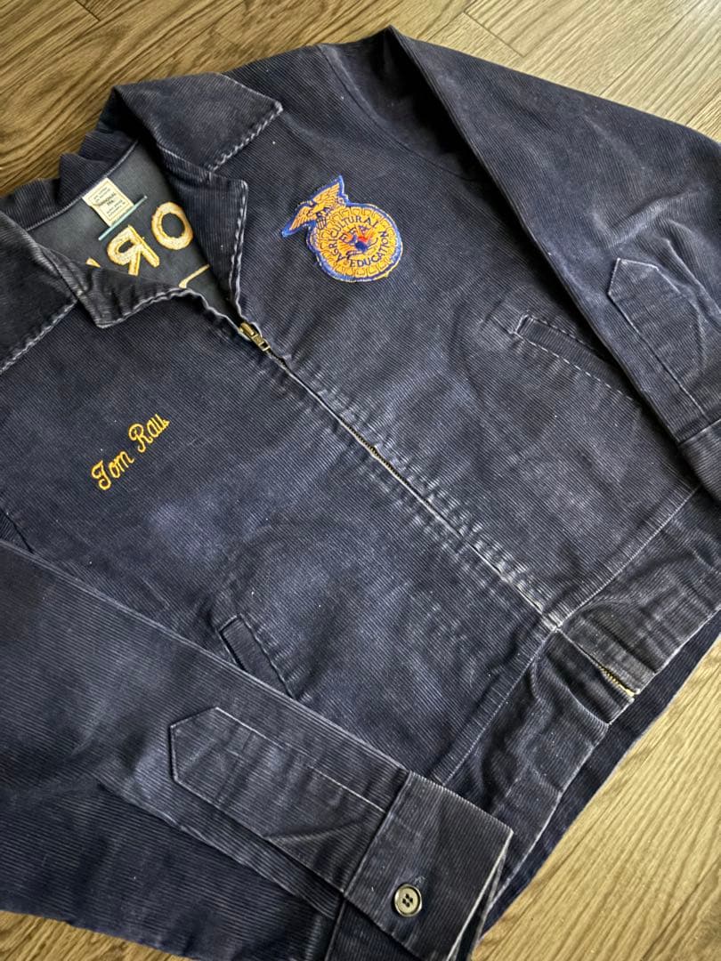 【希少サイズ】 80s ~ 濃紺　FFA ジャケット 　lot100-40程度