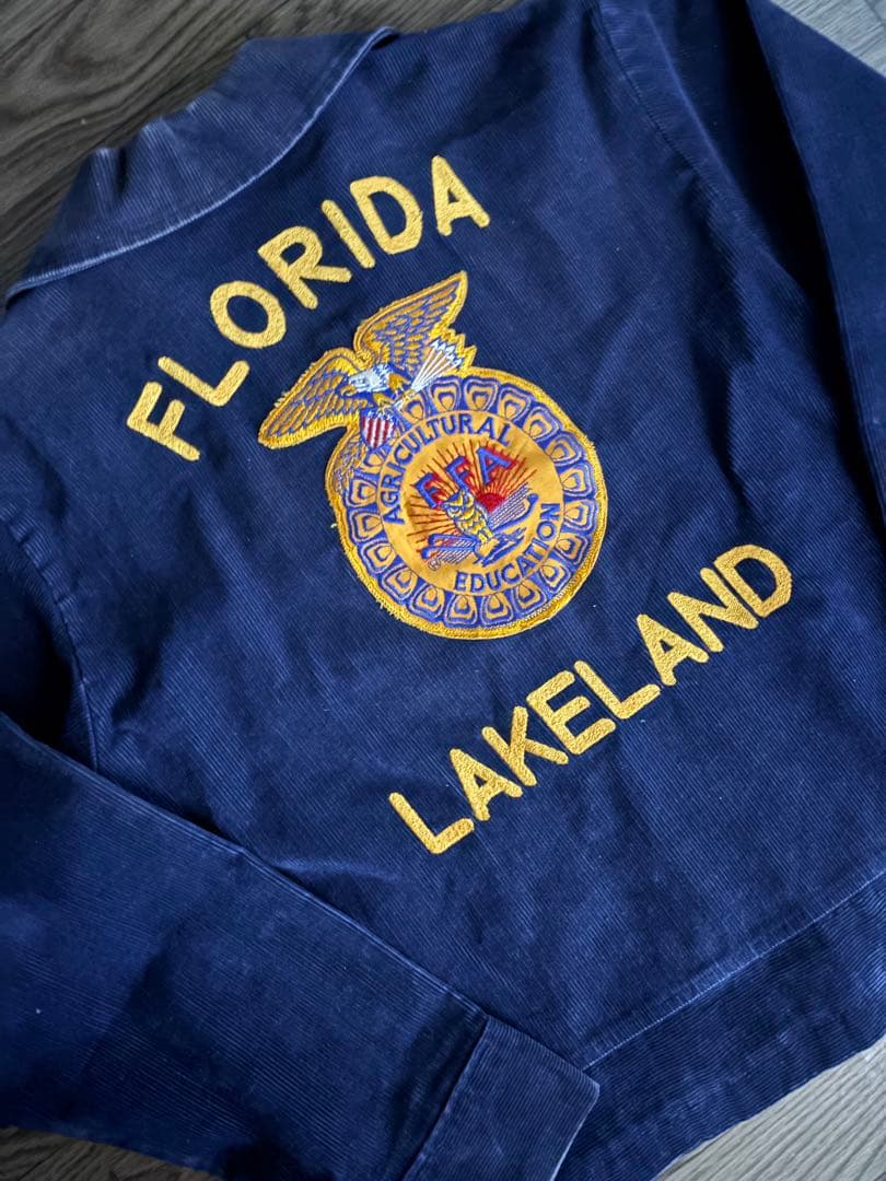 【希少サイズ】 80s ~ 濃紺　FFA ジャケット 　lot100-40程度