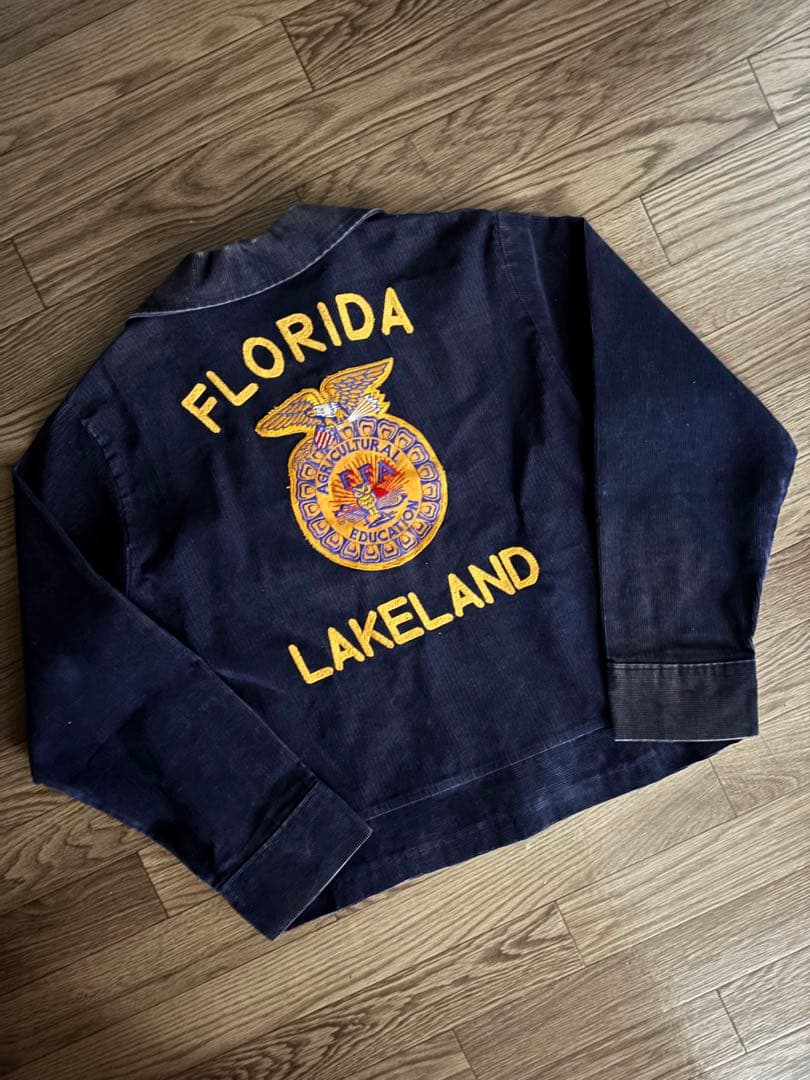 【希少サイズ】 80s ~ 濃紺　FFA ジャケット 　lot100-40程度