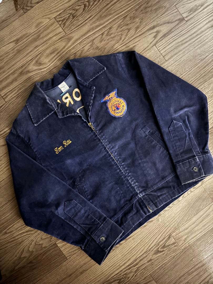 【希少サイズ】 80s ~ 濃紺　FFA ジャケット 　lot100-40程度