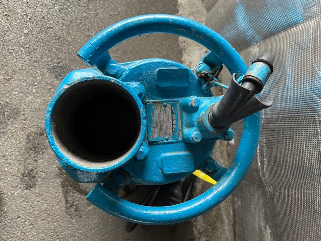 一般工事排水用水中ポンプ(非自動形) 口径100mm 7.5kW KTZ47.5