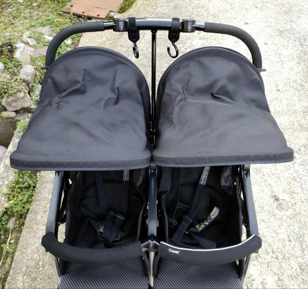 Combi ツインスピン ブラック 2人乗り