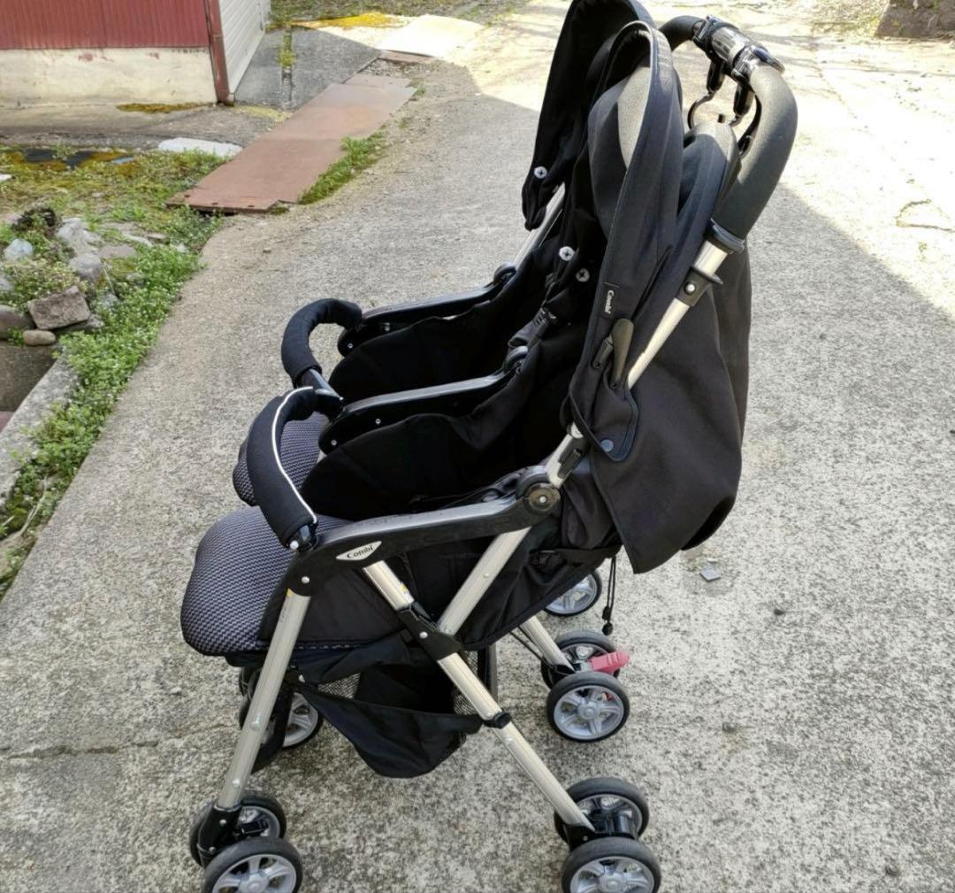 Combi ツインスピン ブラック 2人乗り