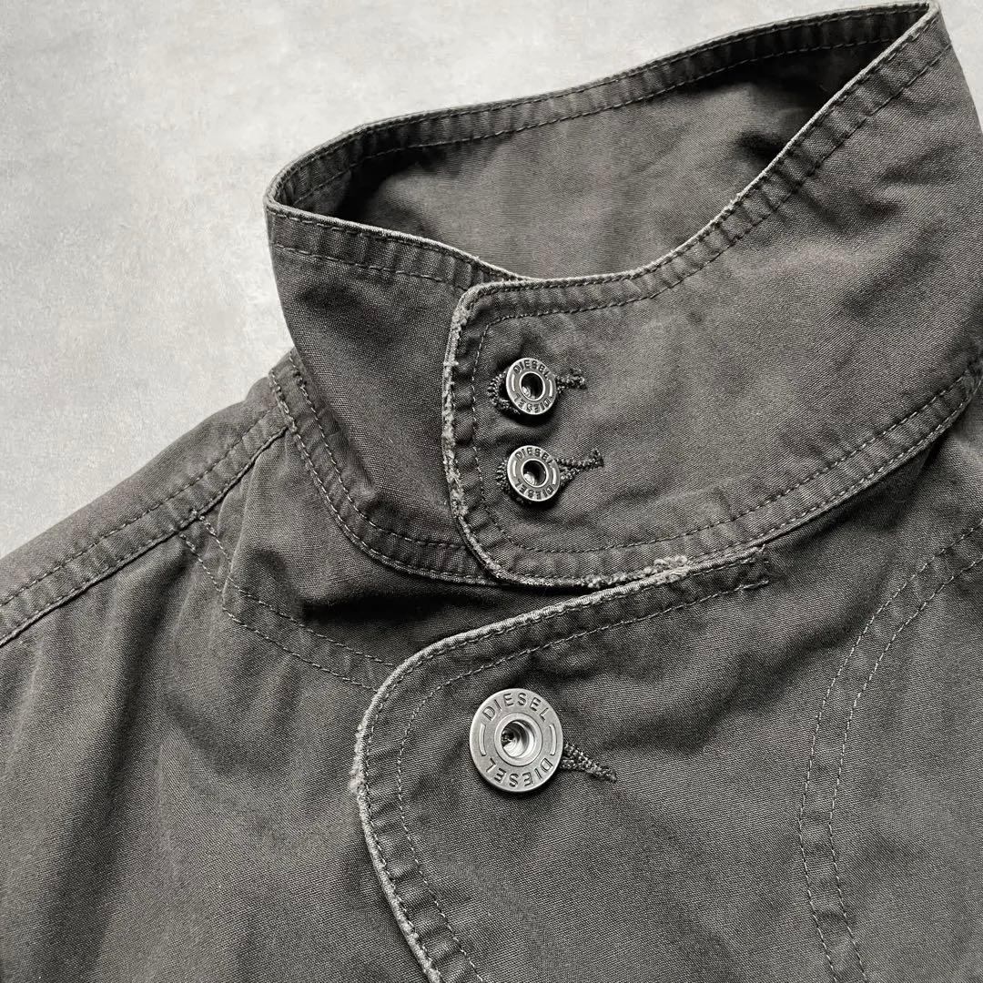 ジャケット・アウター 00s DIESEL archive military jacket y2k M