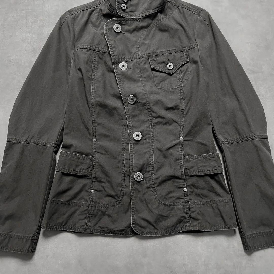 ジャケット・アウター 00s DIESEL archive military jacket y2k M