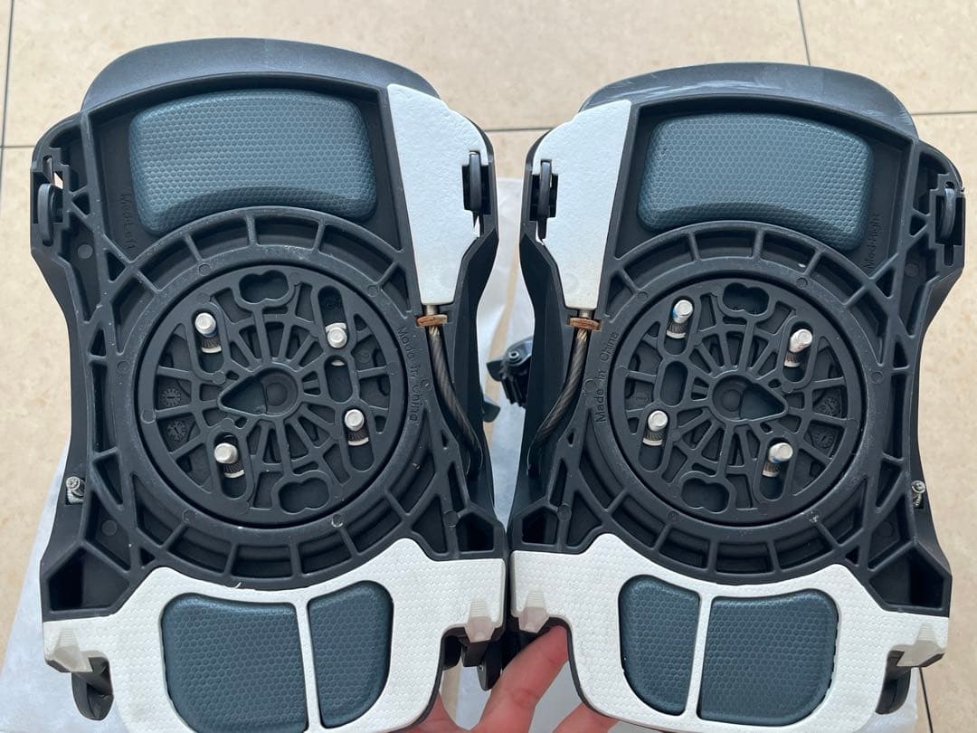 【zac】FLOW ビンディング Mサイズ 黒