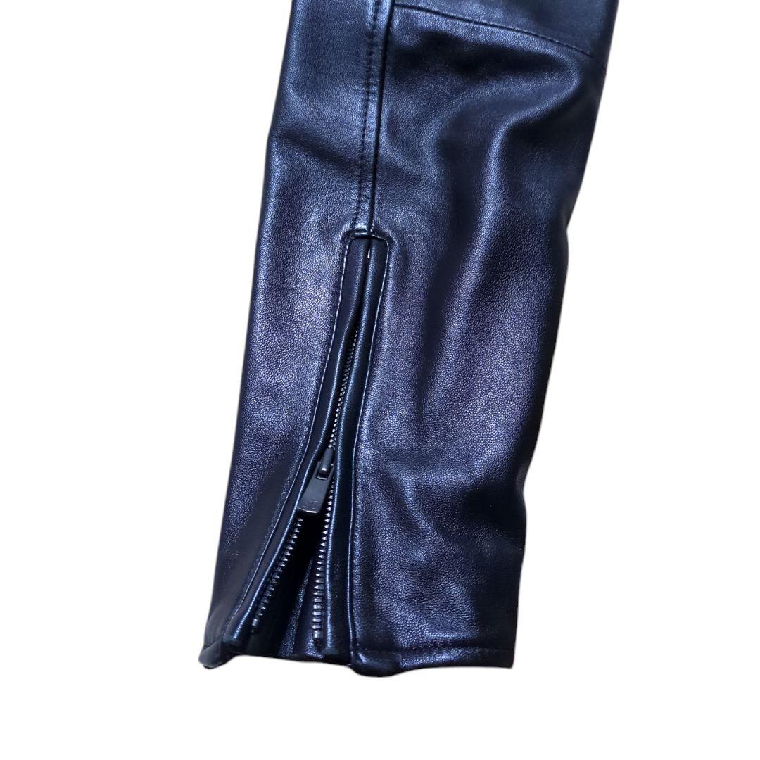 AKM Contemporary シングル ライダース レザージャケット 羊革