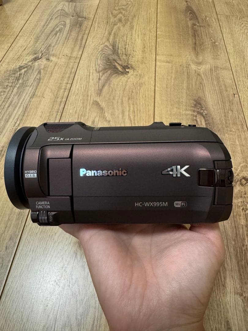 Panasonic HC-WX995M 4K ビデオカメラ 本体