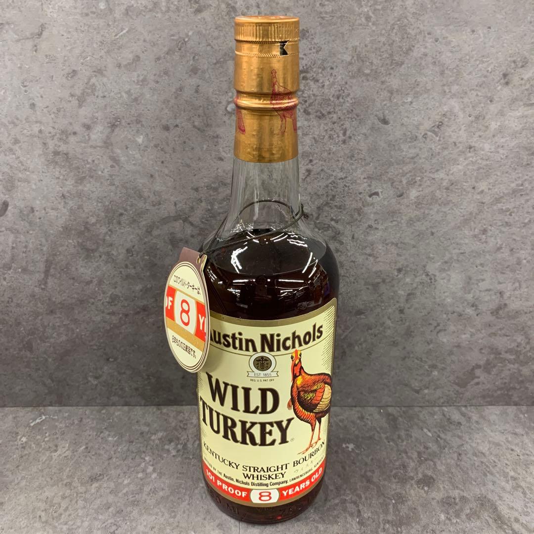 古酒　ワイルドターキー WILD TURKEY 8年 未開栓 750ml