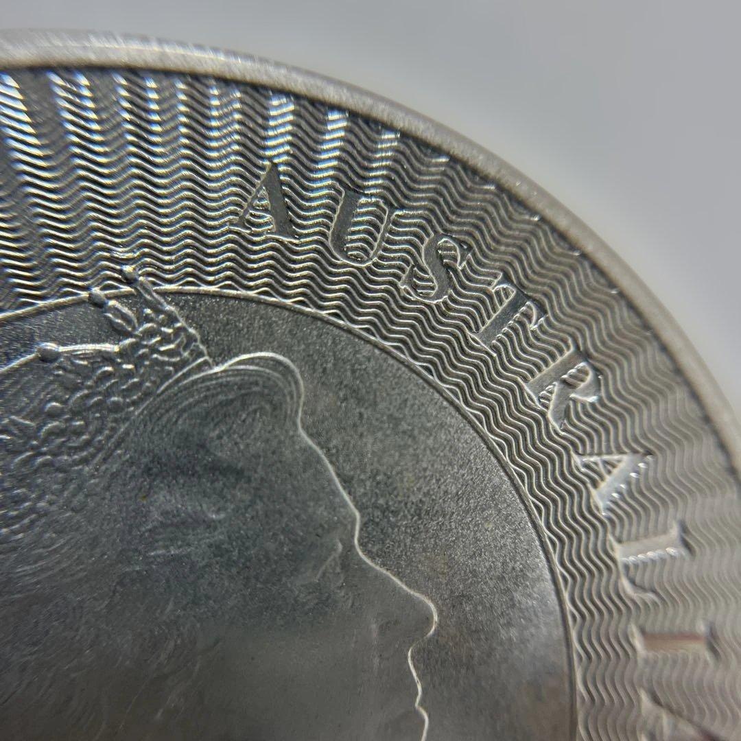 【純銀】オーストラリア　カンガルー 銀貨　1oz ケース付き　⑥