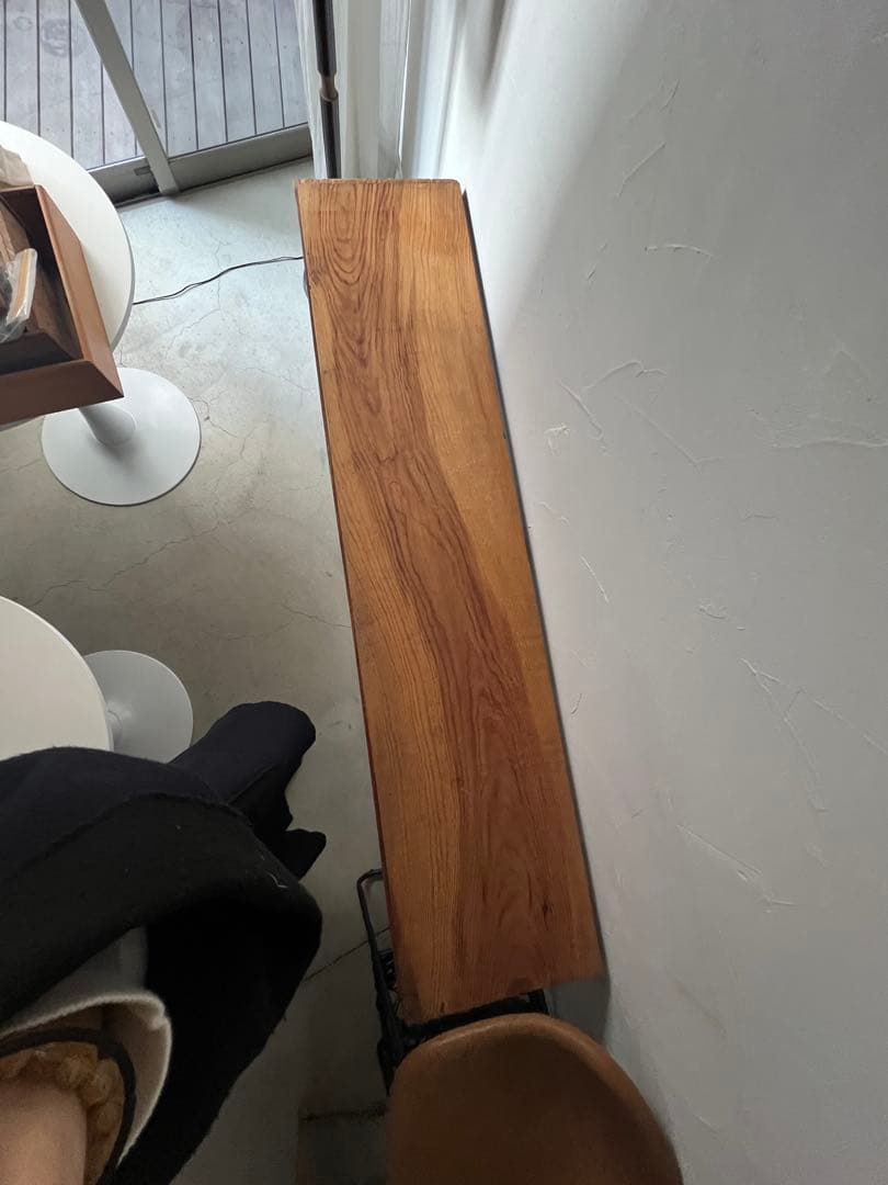 【お値引きしました】最高級松材一枚板オーダーメイドカウンターテーブル