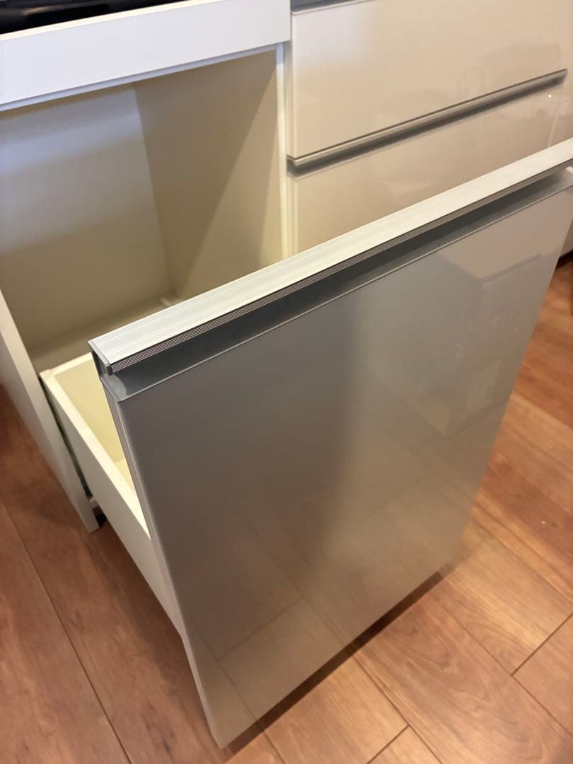 パモウナ　ハイカウンター　食器棚 炊飯器　幅140×高さ100.8cm