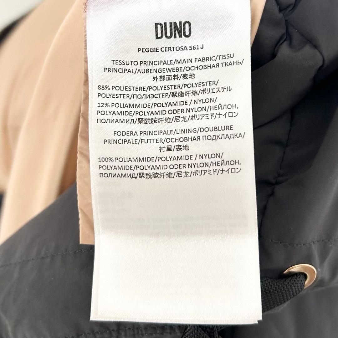 DUNO デュノ　PEGGIE ショートジャケット　ダウンジャケット　ブラック