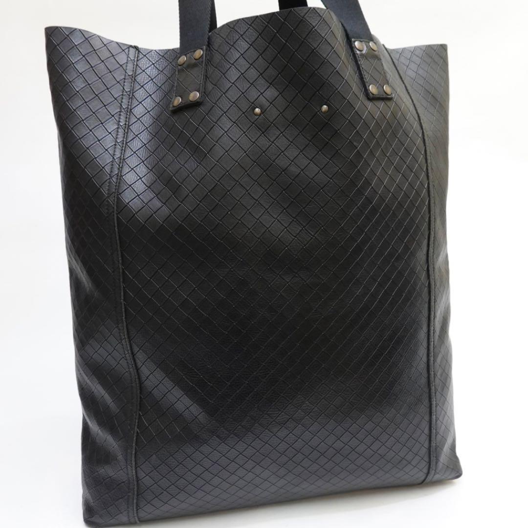 ボッテガヴェネタ　イントレッチオ　ミラージュ　トートバッグ　ハンドバッグ　黒
