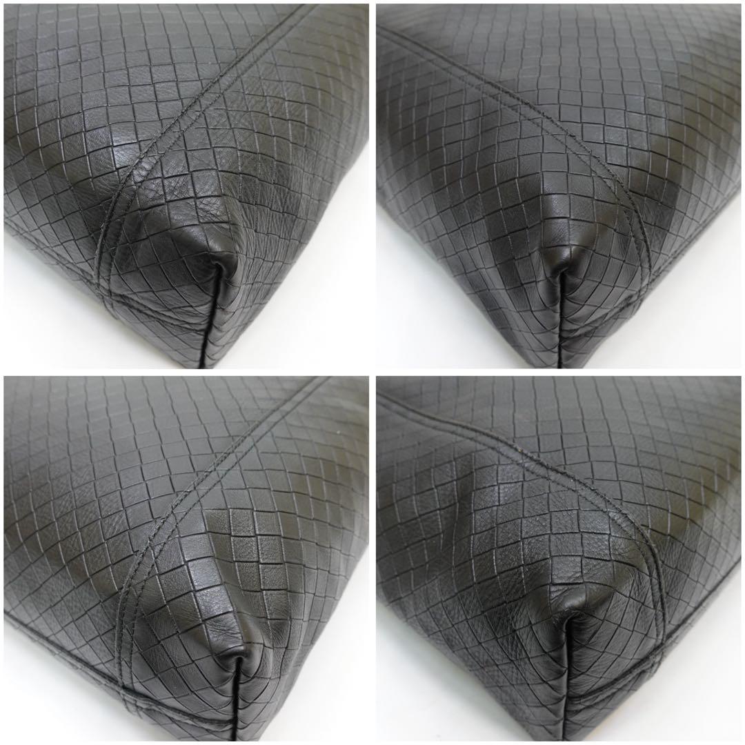 ボッテガヴェネタ　イントレッチオ　ミラージュ　トートバッグ　ハンドバッグ　黒