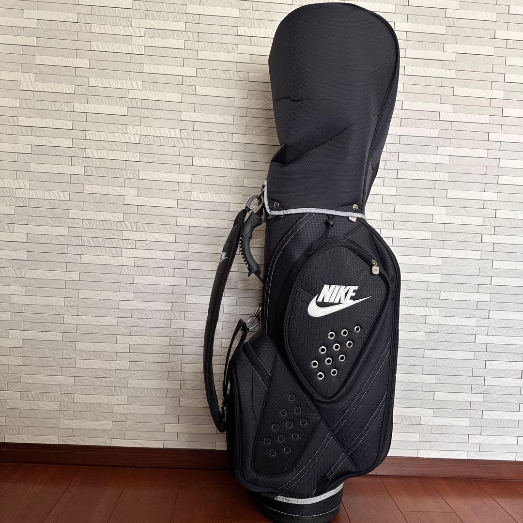 ◇ 美品！NIKE ナイキ キャディバッグ 黒 ゴルフバッグ ◇