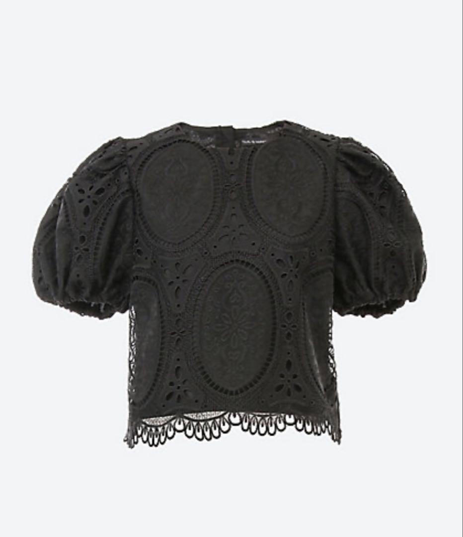 極美品♡TSURU By MARIKO OIKAWA♡ブラックトップス 36