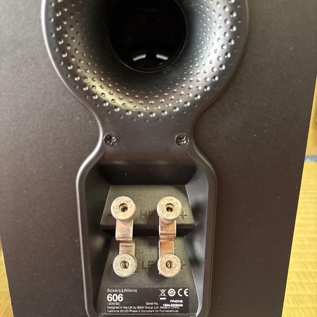 【週末値引き】Bowers & Wilkins 606 スピーカー　ペア