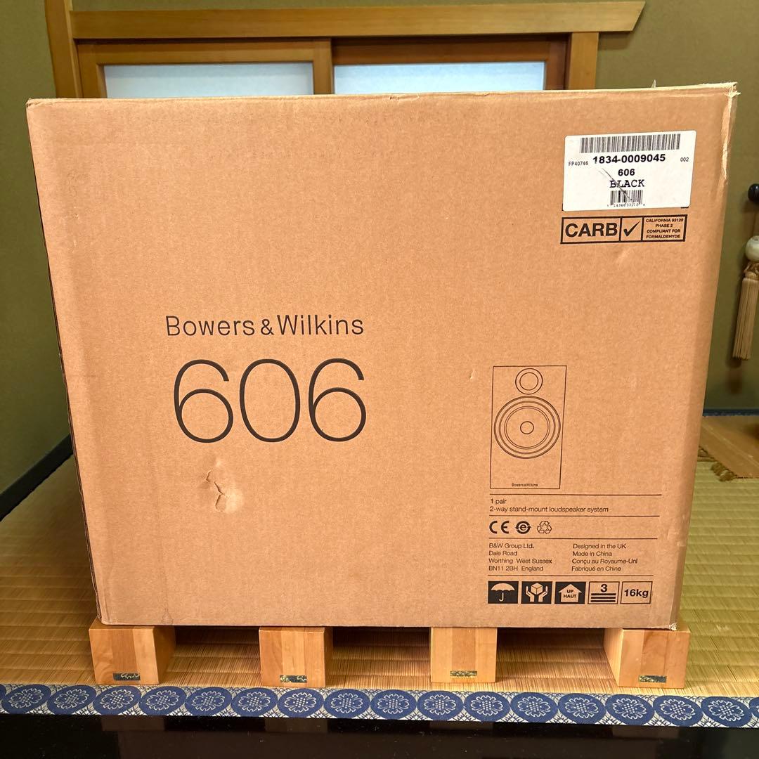 【週末値引き】Bowers & Wilkins 606 スピーカー　ペア
