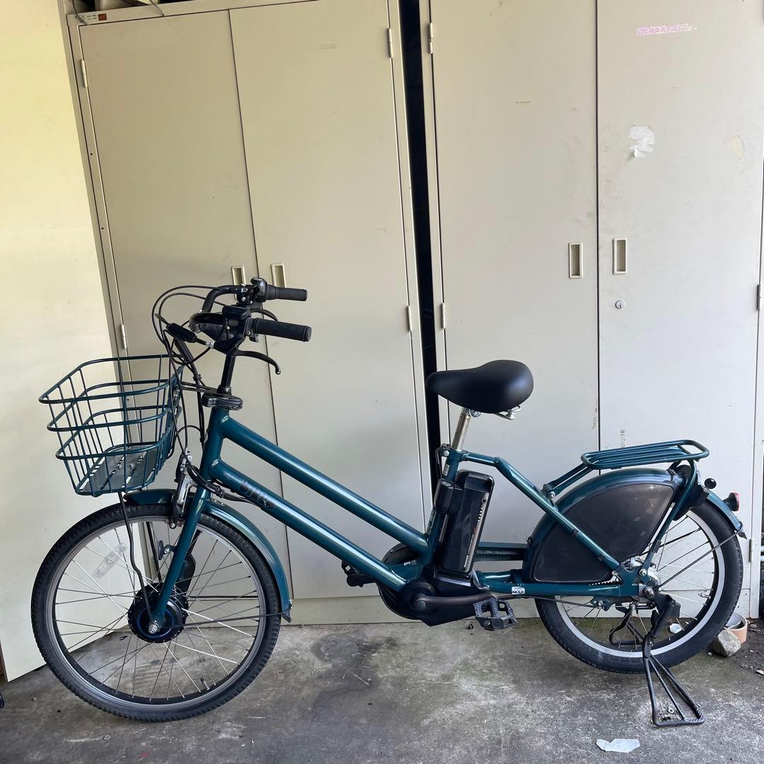 Bridgestone BIKKEシティタイプ 電動アシスト自転車 ブラック