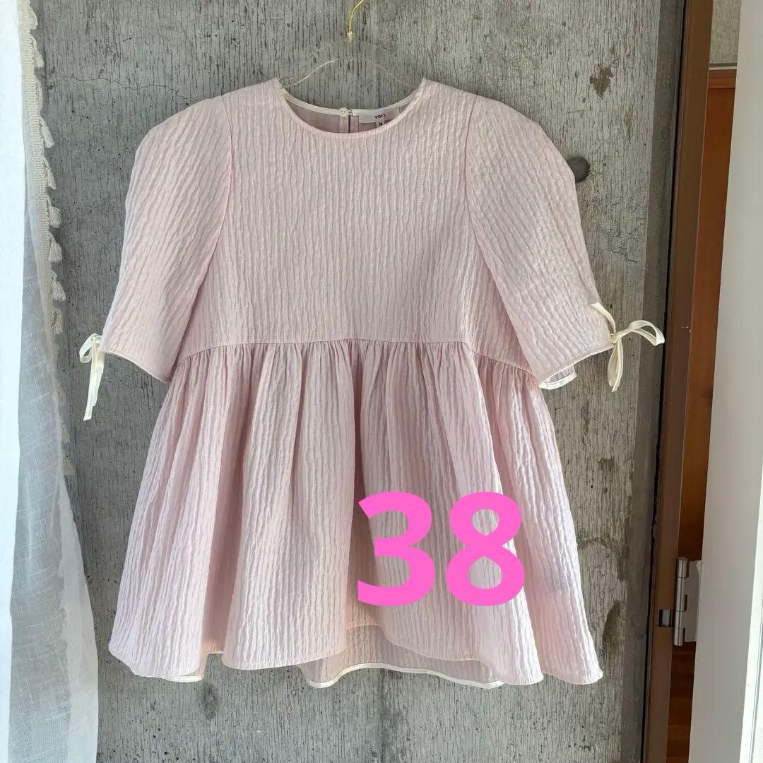 yori⭐︎フクレフレアブラウス(ピンク) 38