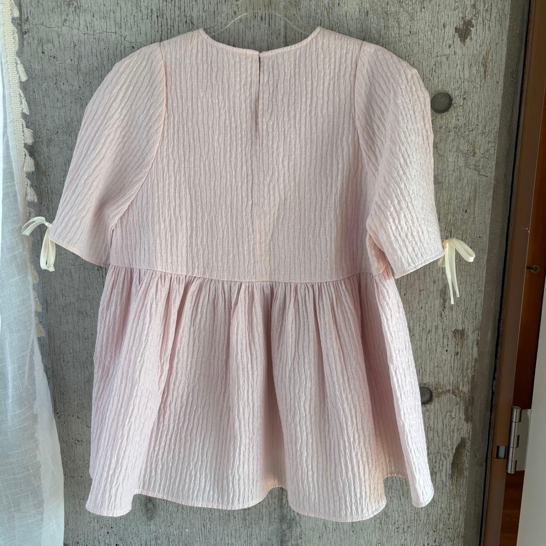 yori⭐︎フクレフレアブラウス(ピンク) 38