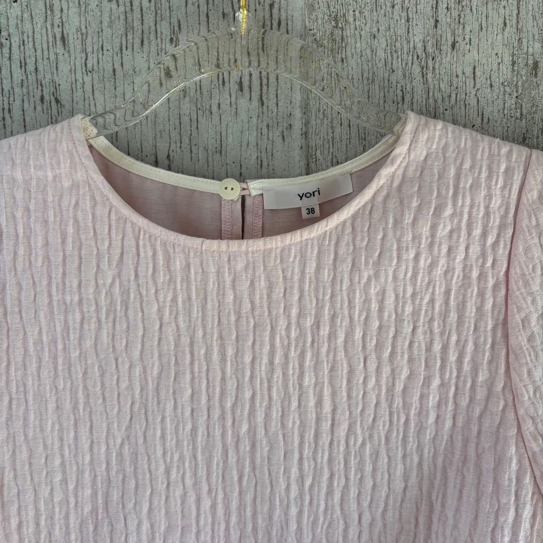 yori⭐︎フクレフレアブラウス(ピンク) 38