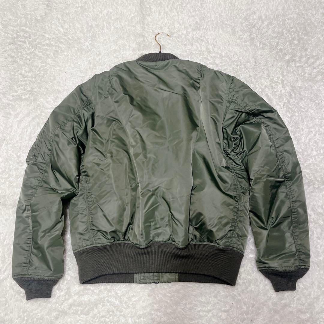 美品 アルファインダストリーズ ma-1 フライトジャケット リバーシブル