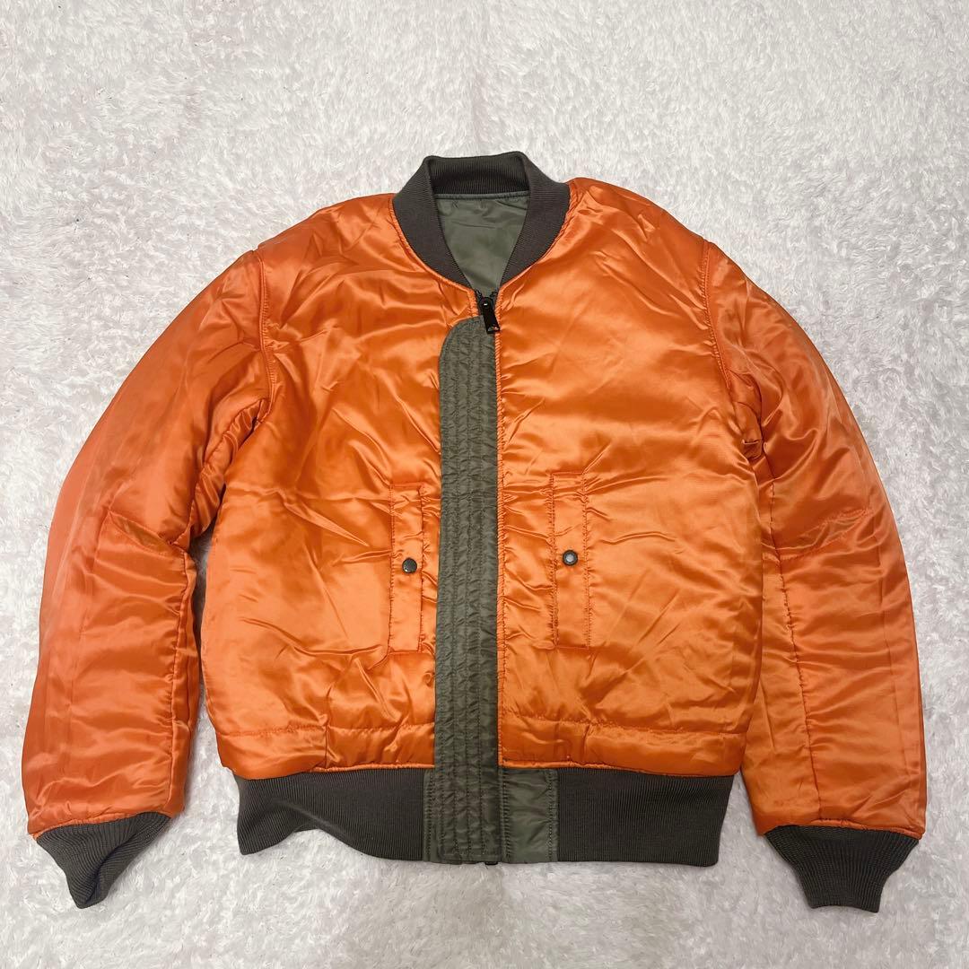 美品 アルファインダストリーズ ma-1 フライトジャケット リバーシブル