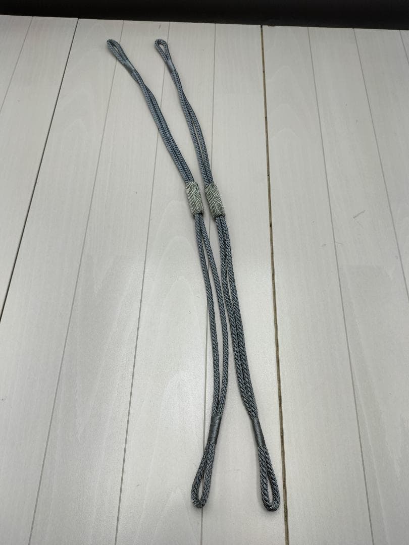 ドレープカーテン2枚組◆カーテン留め2本◆展示品【C-2510KA8】