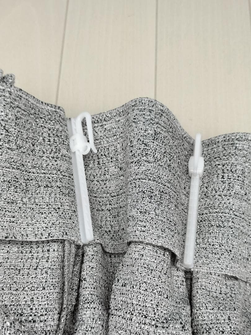 ドレープカーテン2枚組◆カーテン留め2本◆展示品【C-2510KA8】