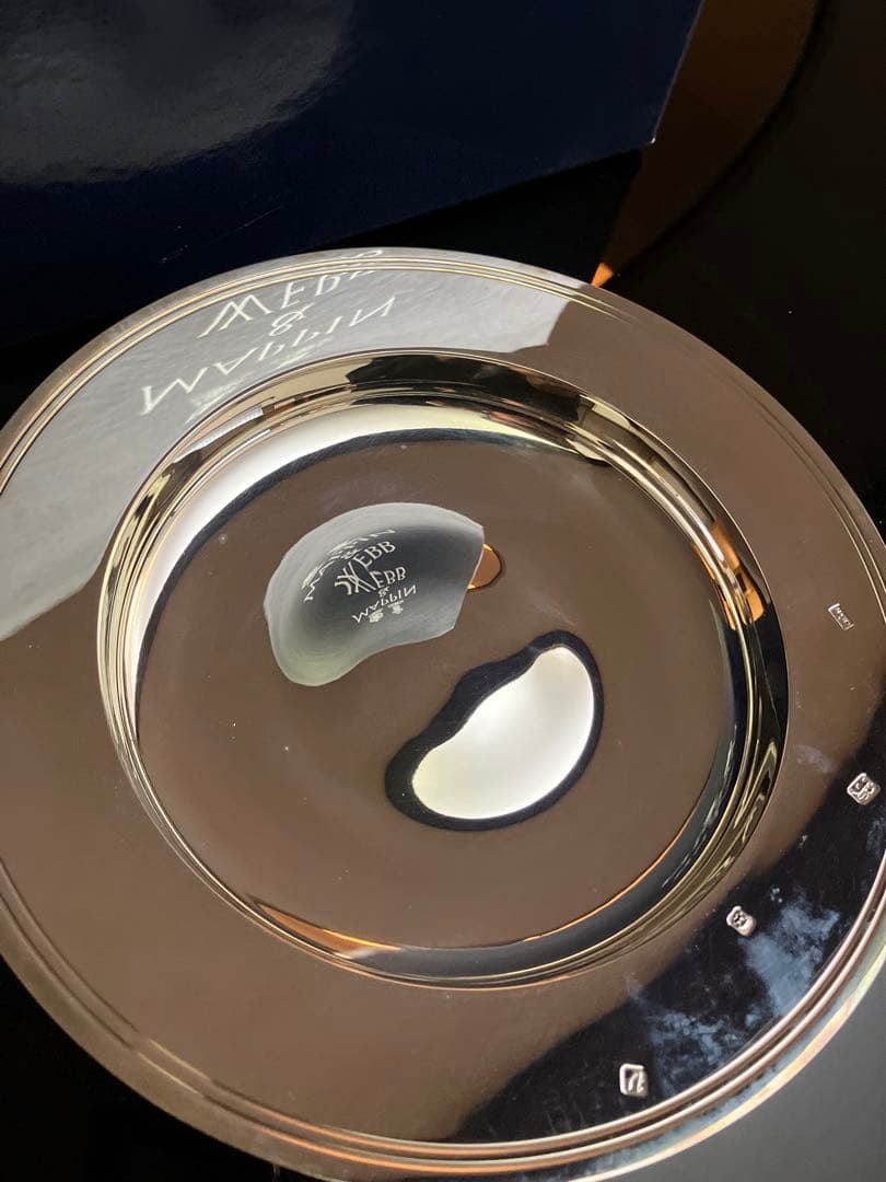 MAPPIN & WEBB ステンレス灰皿 Armada 直径：約22cm