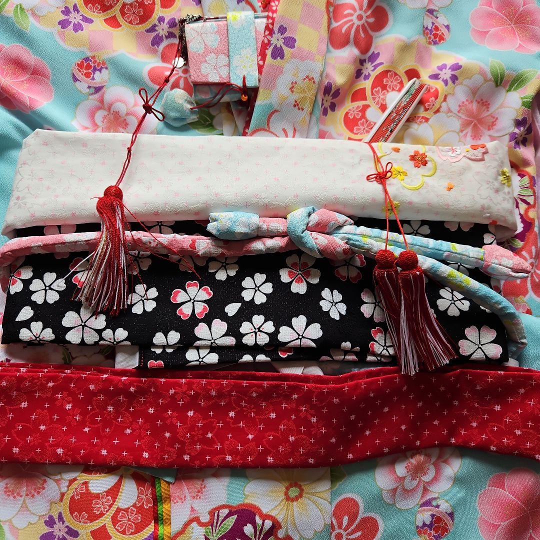 753　7才着物セット　式部ロマン　女の子レンタル使用の処分品