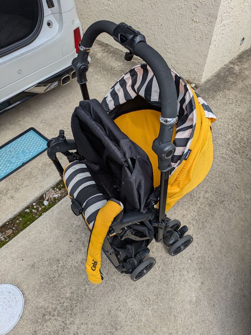 コンビ　ベビーカー　後付けステップ付き