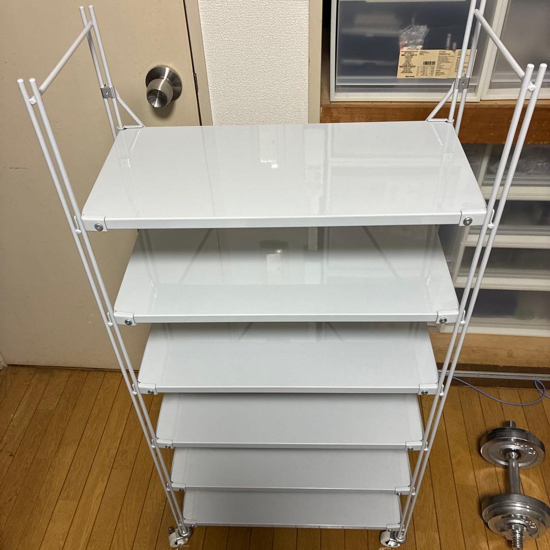 【最終値下】無印良品 スチールユニットシェルフ グレー 絶版サイズ