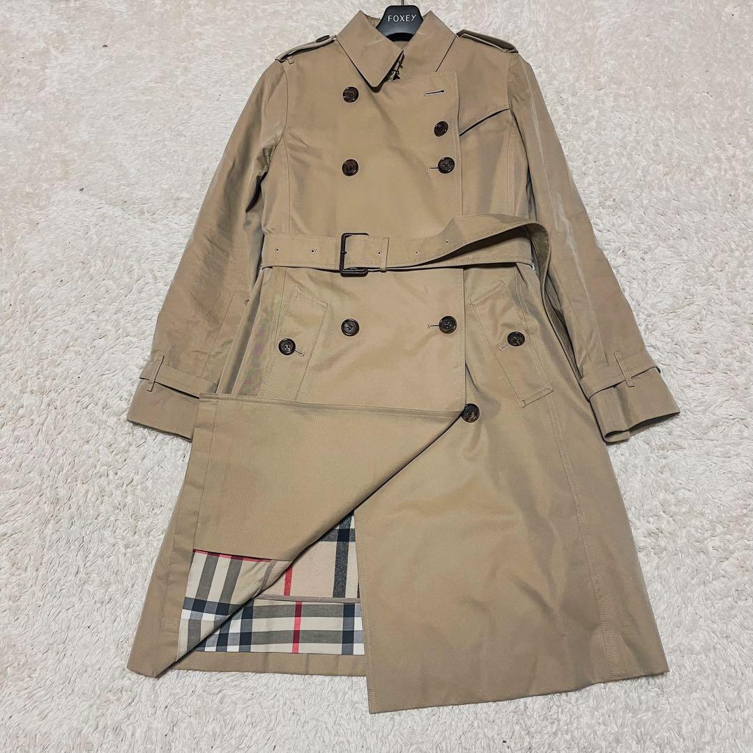 バーバリーロンドン　トレンチコート　ライナー　メガチェック　ベルト　ベージュ