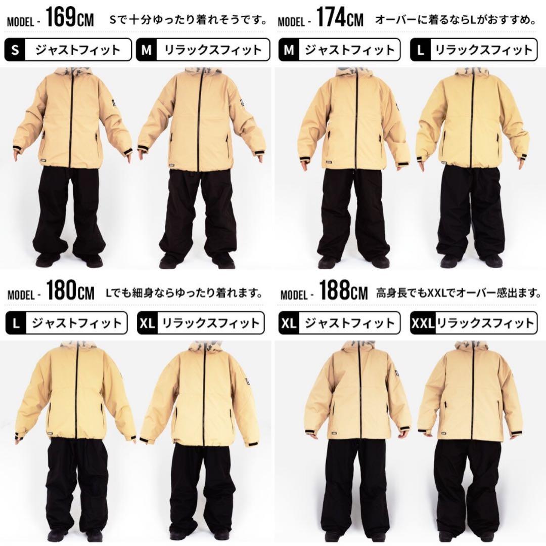 【新品未開封】BLACK スノーボード 上下セット　メンズ　スノボ