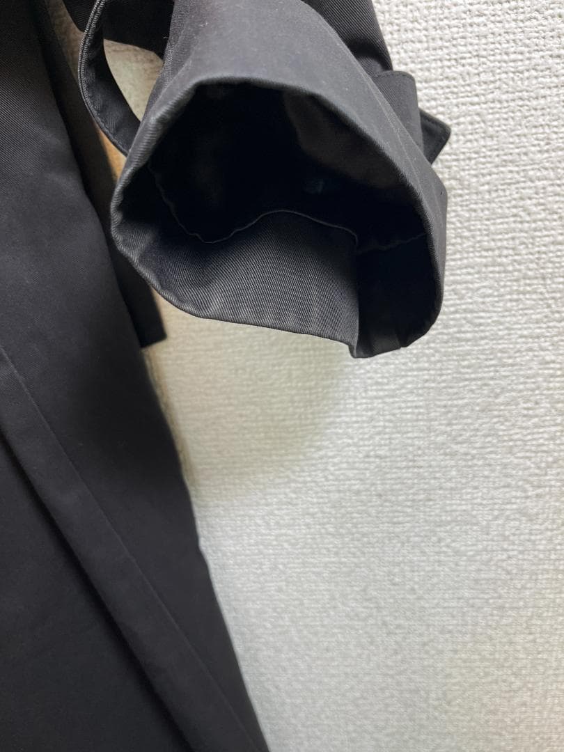 希少 Burberrys ライナー付 黒トレンチ メンズM〜L相当