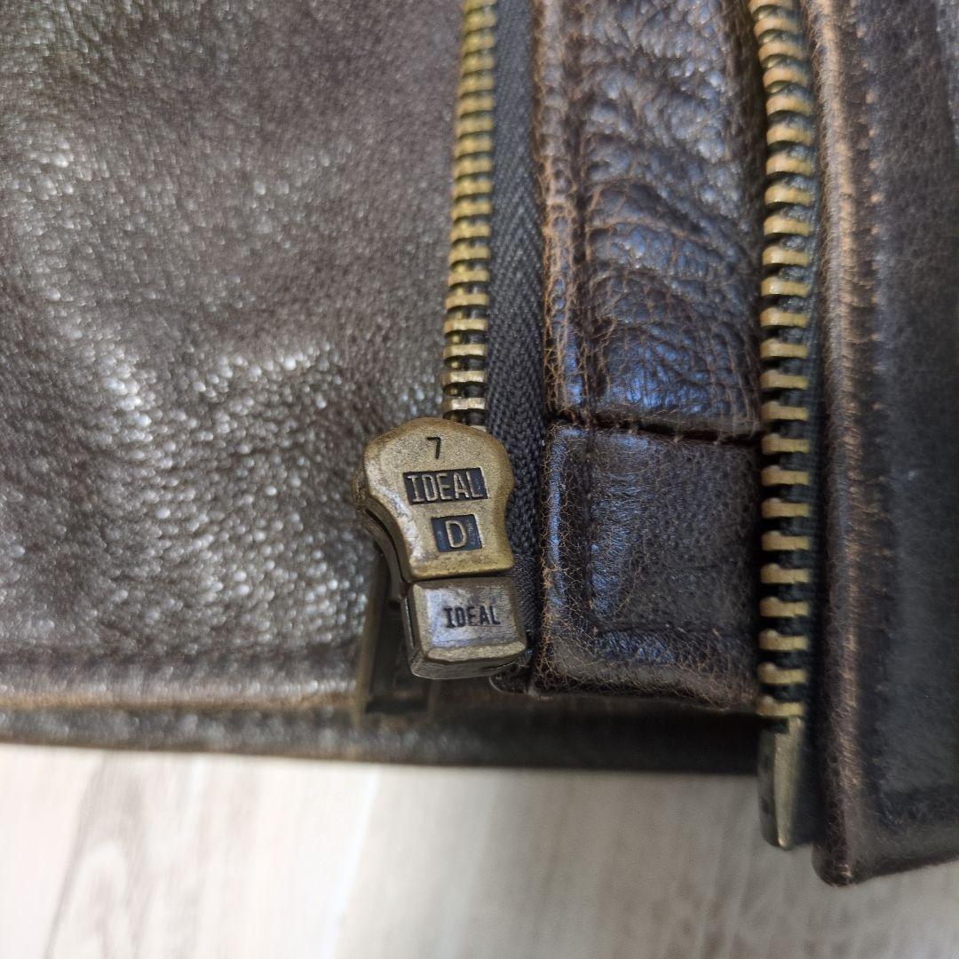 WILSONS LEATHER 本革 レザージャケット ダークブラウン M