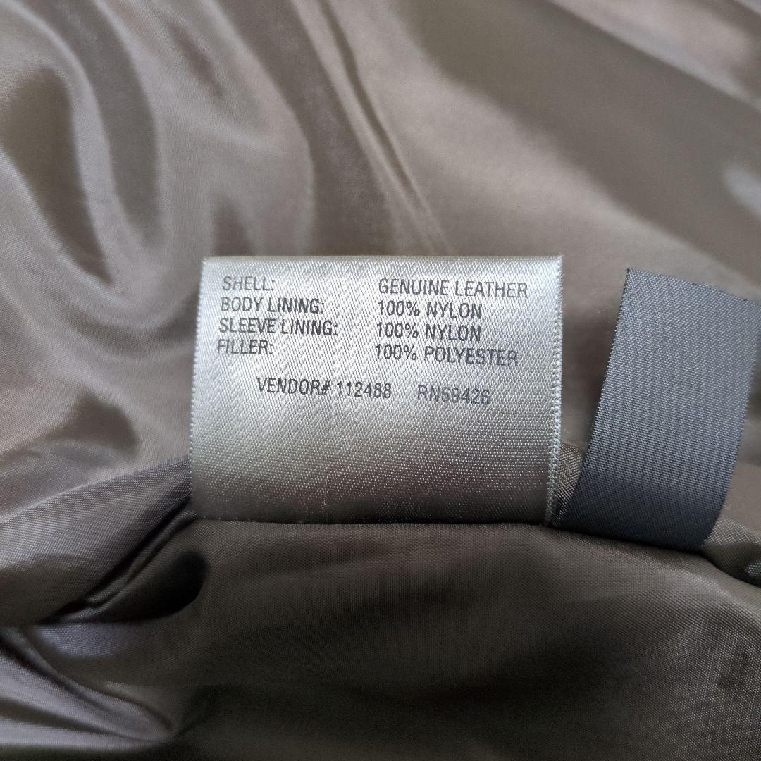 WILSONS LEATHER 本革 レザージャケット ダークブラウン M